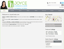 Tablet Screenshot of joycecondo.com